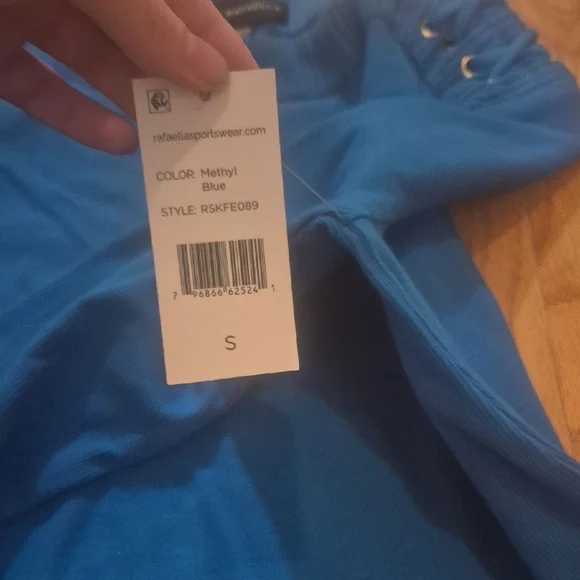 Rafaella Blue Crewneck Sweater - Picture 2 of 4